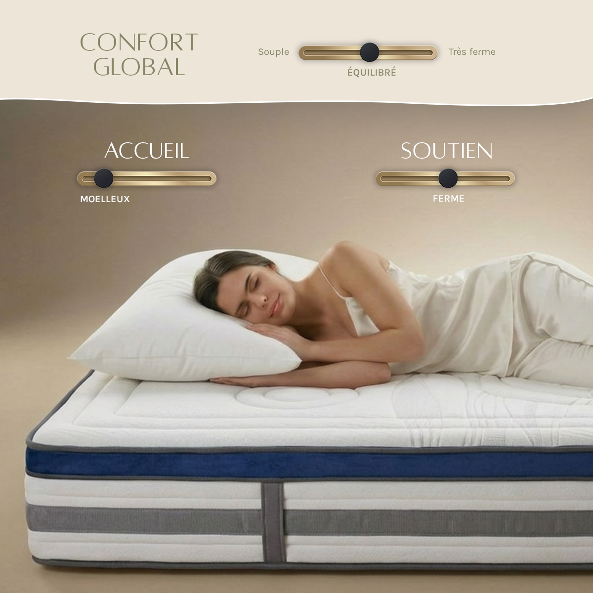 matelas memoire de forme 30 cm quintessence
