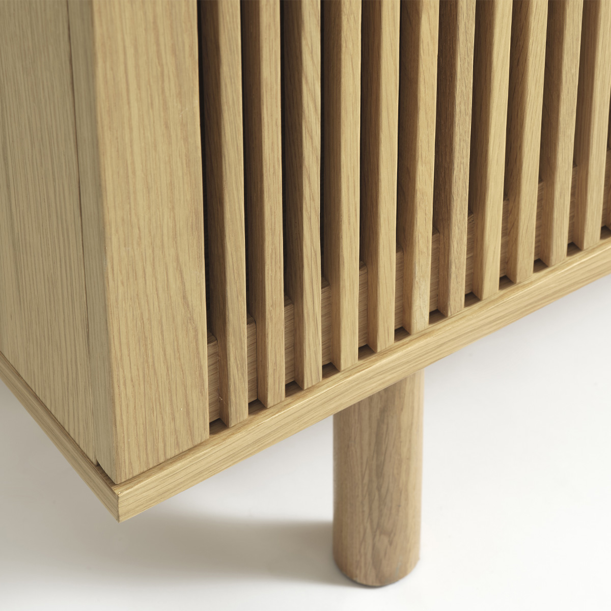 meuble bas 143 cm 2 portes bois pisa