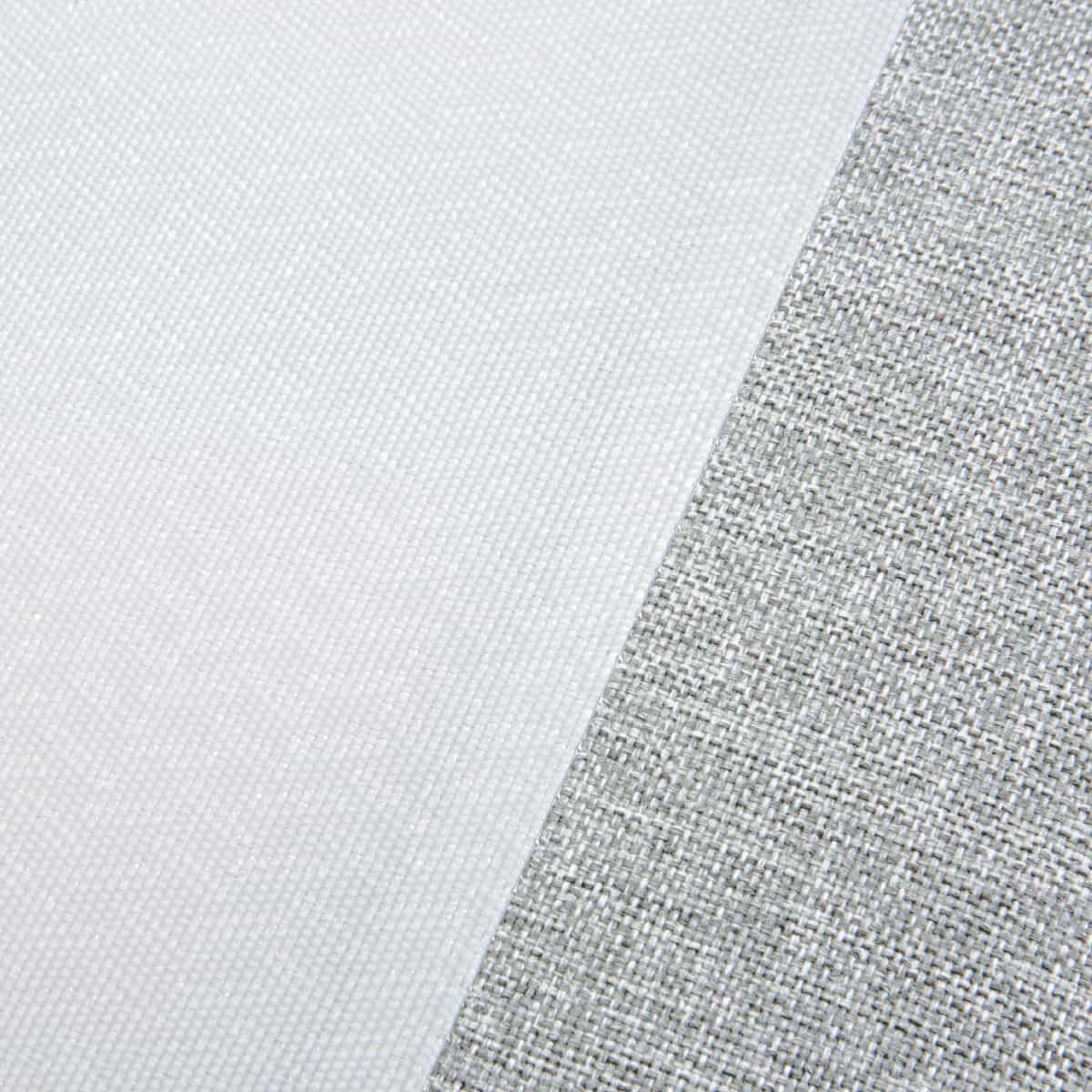 sommier tapissier tissu sisal gris clair