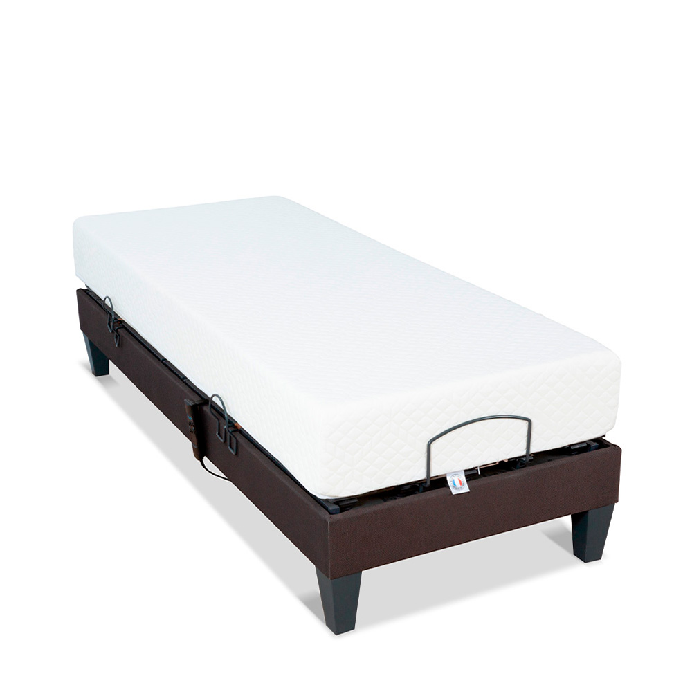 ensemble matelas memoire de forme absolu avec sommier mondor