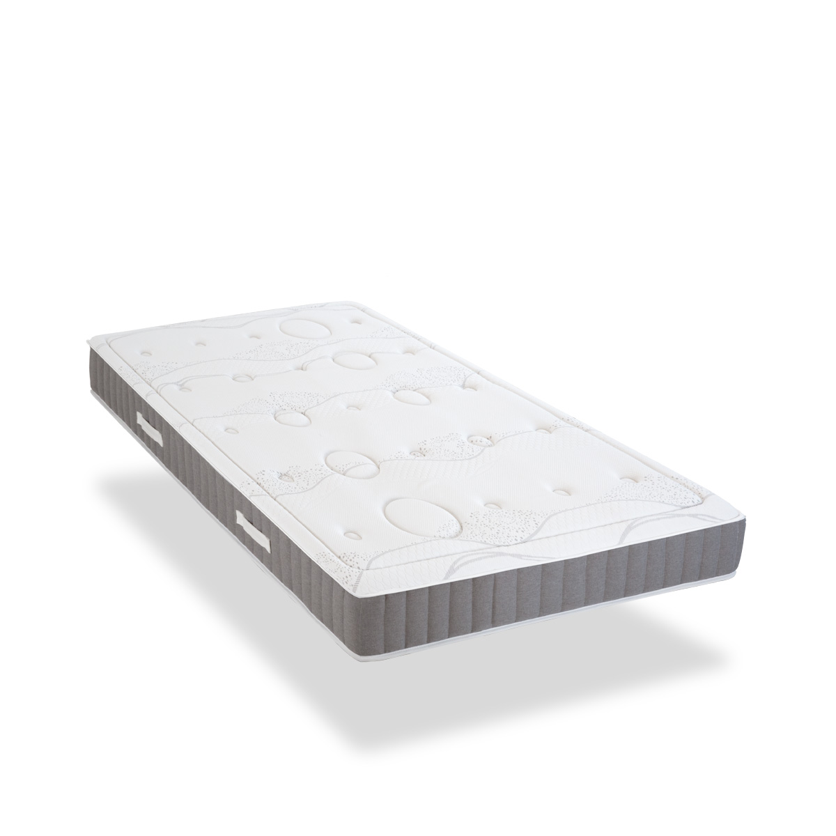 ensemble matelas memoire de forme intuition avec sommier