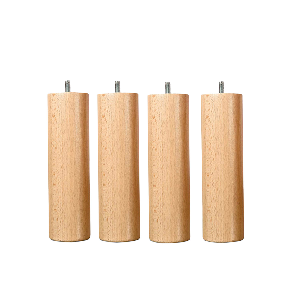 pied de lit cylindrique