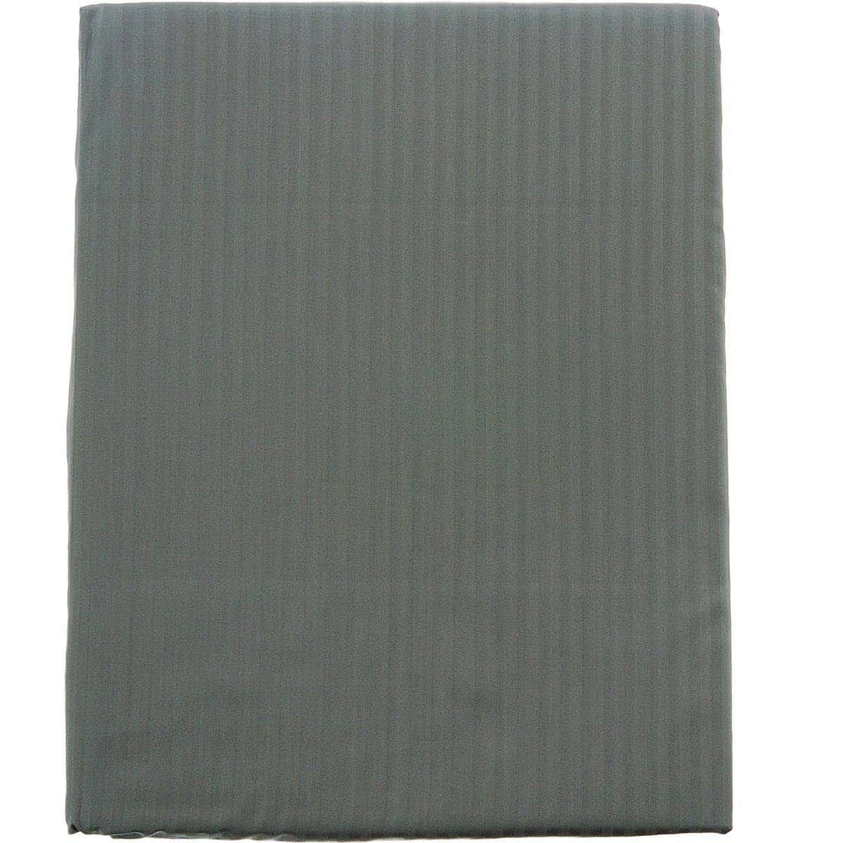 housse de couette satin de coton versatin gris